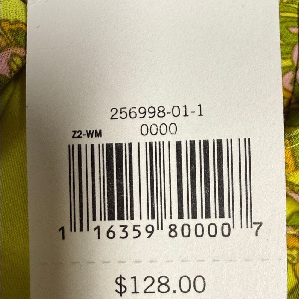 Banana Republic Yellow Paisley Mini Dress - Picture 9 of 9
